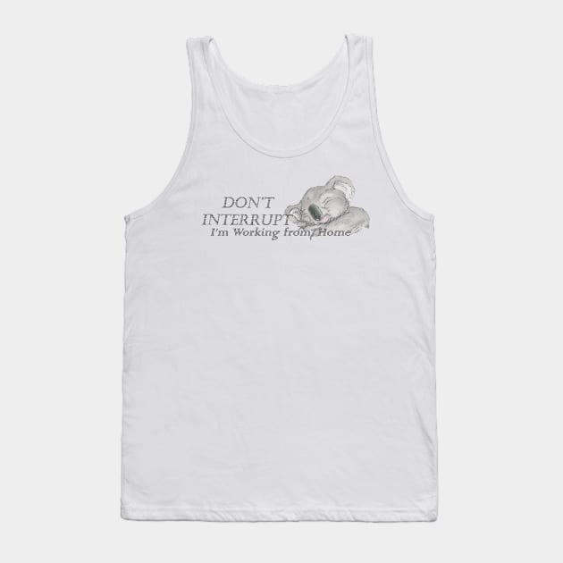 Koala WFH Tank Top by AussieLogic